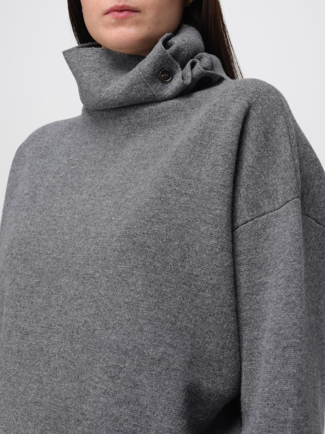 HAIKURE MAGLIA: Maglia di lana vergine Haikure, Grigio - Img 3