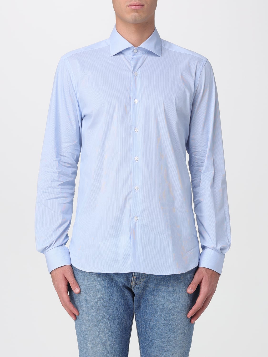 FAY SHIRT: T-shirt men Fay, Sky - Img 1