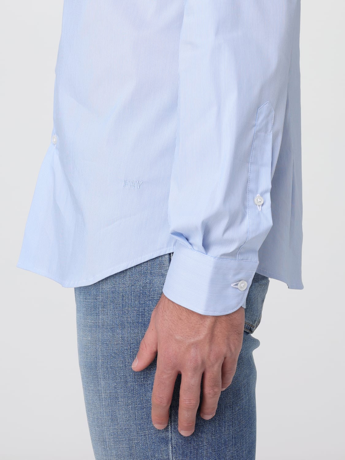 FAY SHIRT: T-shirt men Fay, Sky - Img 3