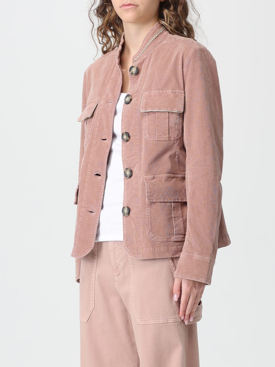 MASON'S VESTE: Blazer femme Mason's, Rose Claire - Img 3