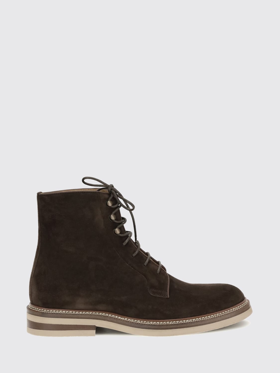 BRUNELLO CUCINELLI BOOT: Shoes men Brunello Cucinelli, Black - Img 1