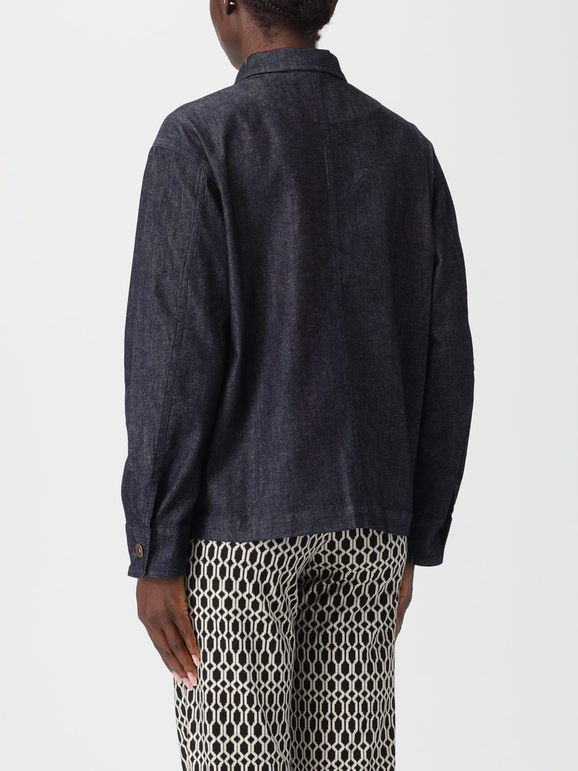 MASON'S JACKET: Blazer woman Mason's, Denim - Img 2