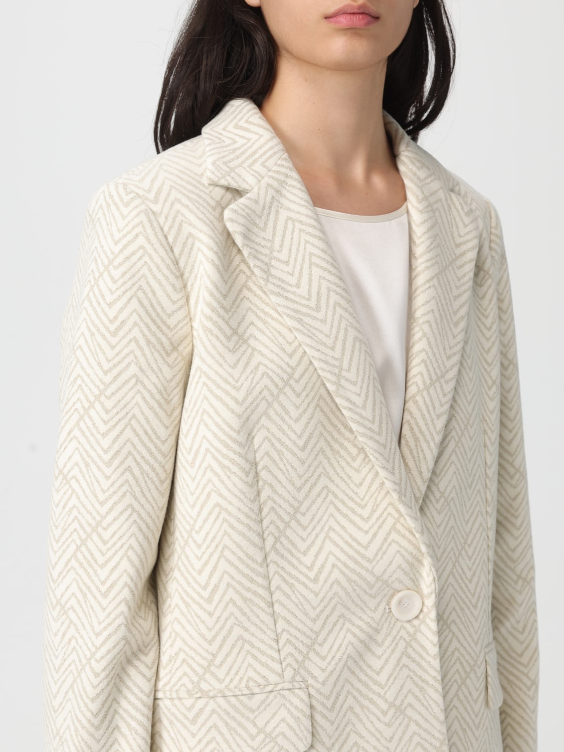 MASON'S JACKET: Blazer woman Mason's, White - Img 3