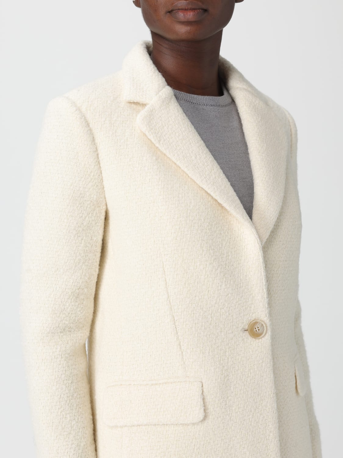 MASON'S VESTE: Blazer femme Mason's, Blanc - Img 4