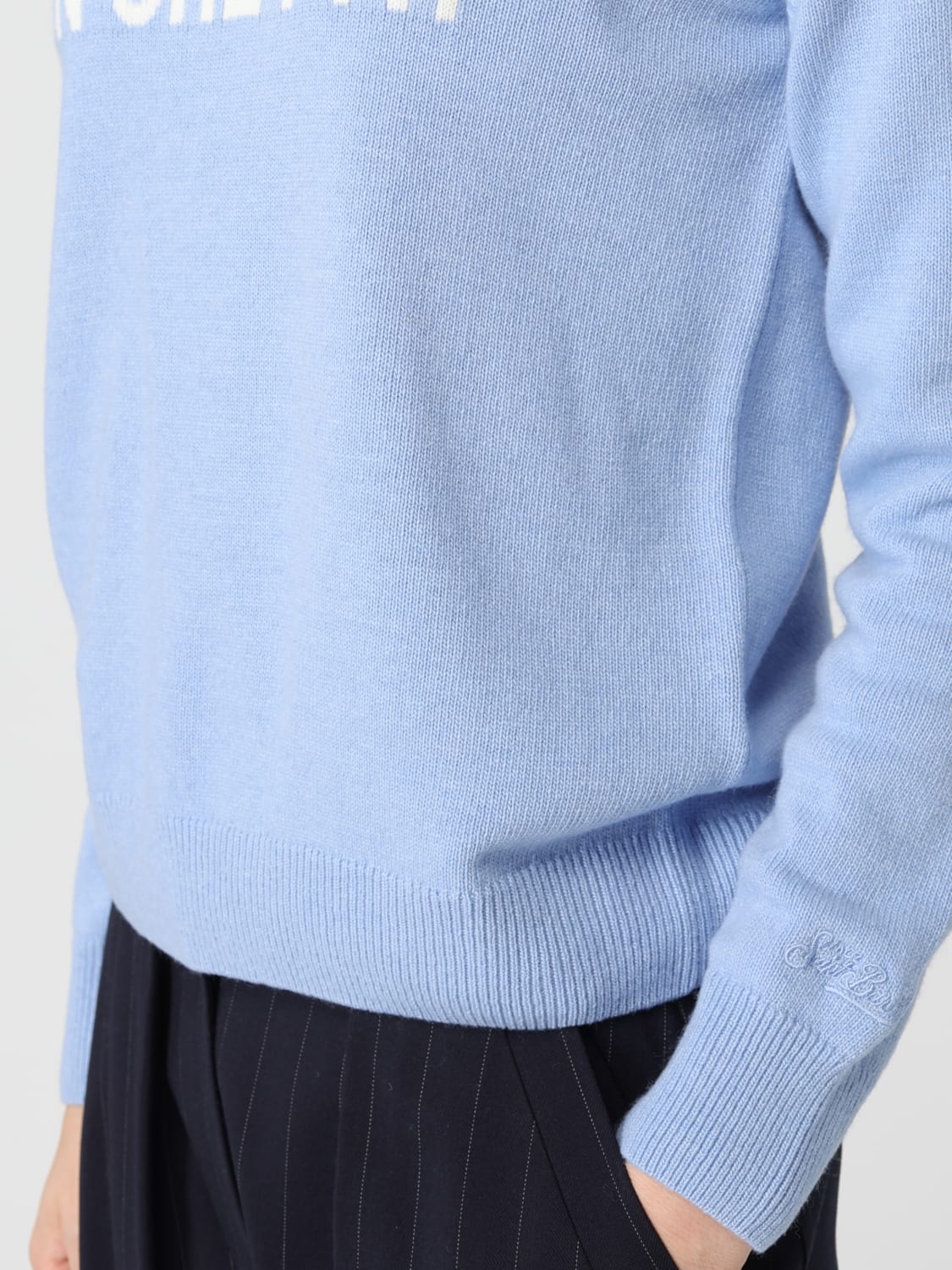 MC2 SAINT BARTH JERSEY: Jersey mujer Mc2 Saint Barth, Azul Marino - Img 3