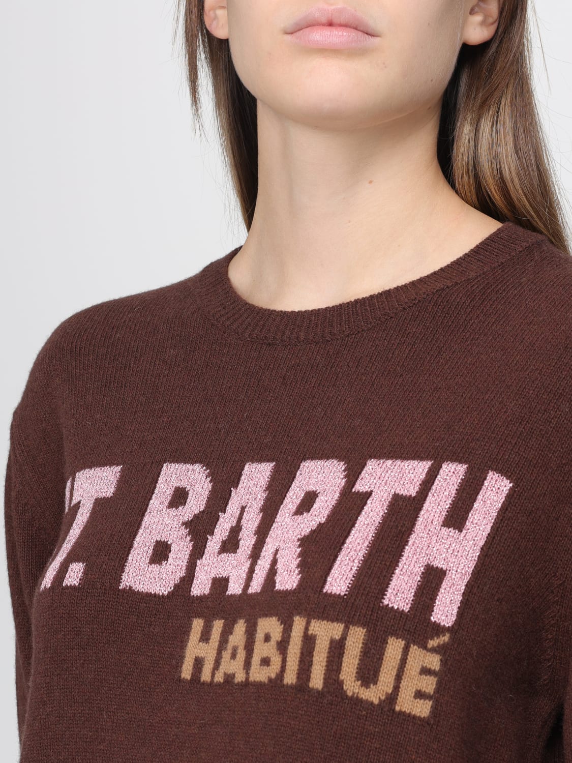 MC2 SAINT BARTH PULLOVER: Pullover damen Mc2 Saint Barth, Earth - Img 3