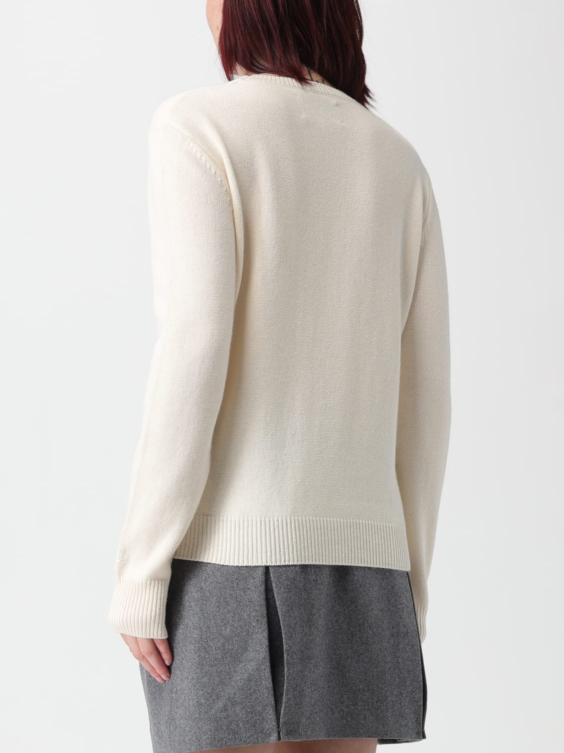 MC2 SAINT BARTH SWEATER: Sweater woman Mc2 Saint Barth, Cream - Img 2