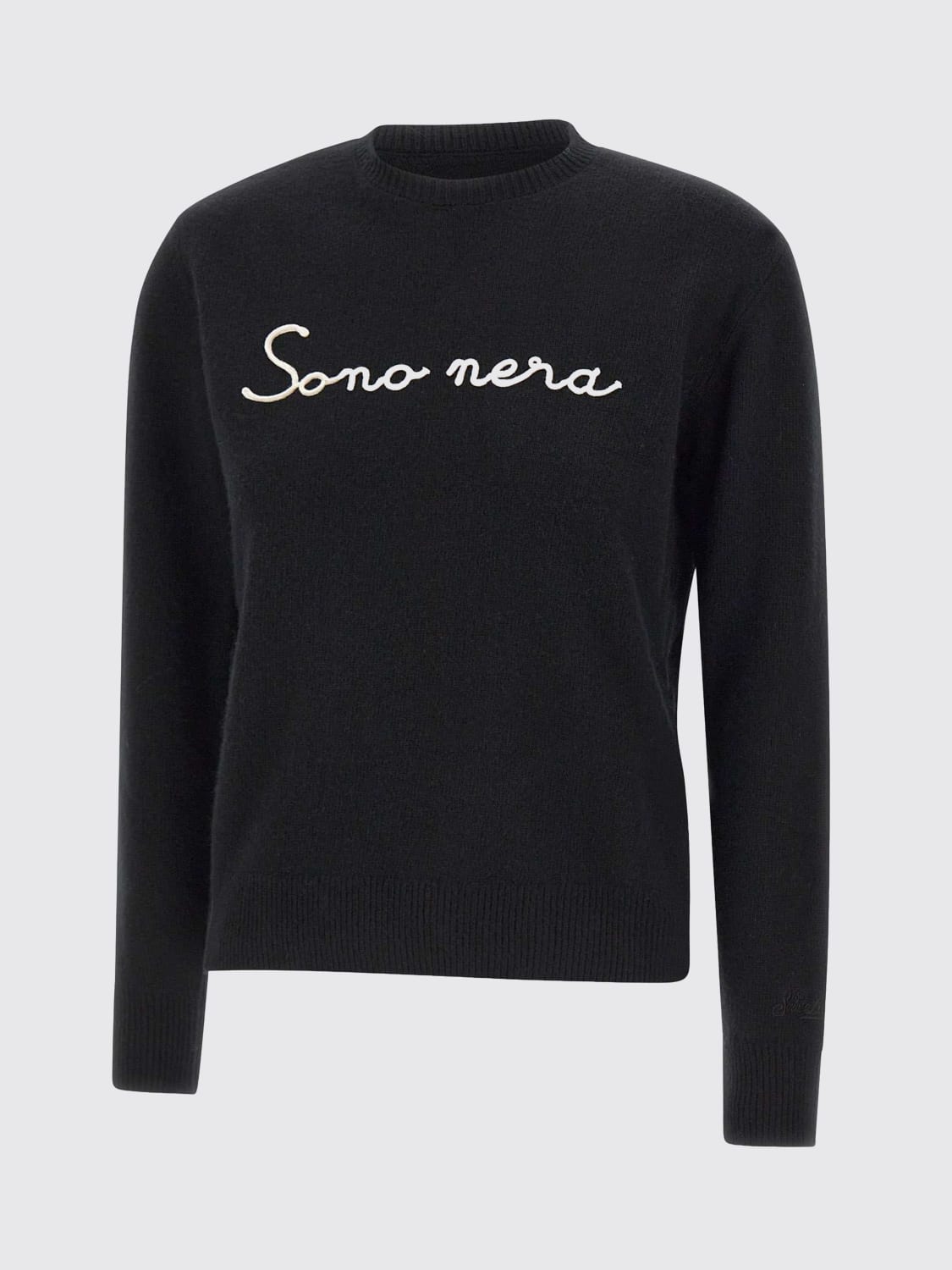 MC2 SAINT BARTH PULLOVER: Pullover damen Mc2 Saint Barth, Schwarz 2 - Img 2