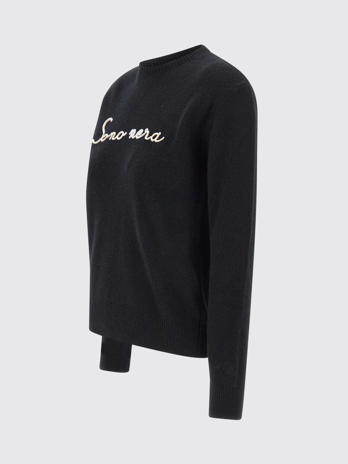 MC2 SAINT BARTH PULLOVER: Pullover damen Mc2 Saint Barth, Schwarz 2 - Img 4