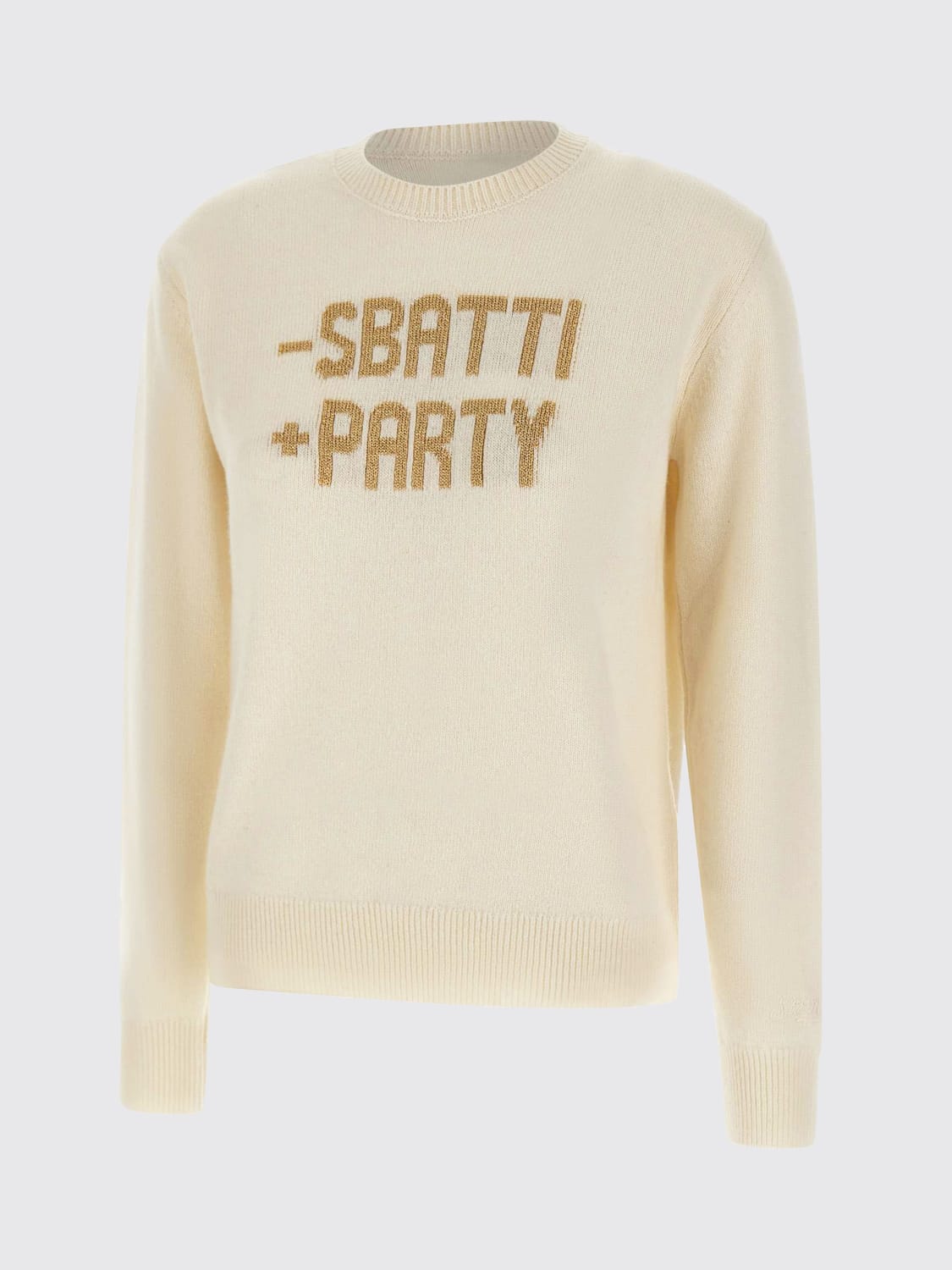 MC2 SAINT BARTH PULL: Pull femme Mc2 Saint Barth, Blanc 2 - Img 2