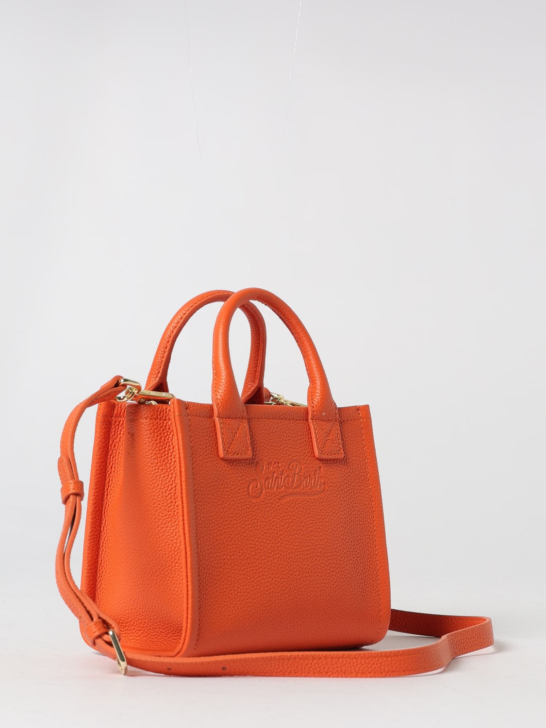 MC2 SAINT BARTH BORSA MINI: Borsa Vanity Mini Mc2 Saint Barth in pelle martellata, Fantasia - Img 2