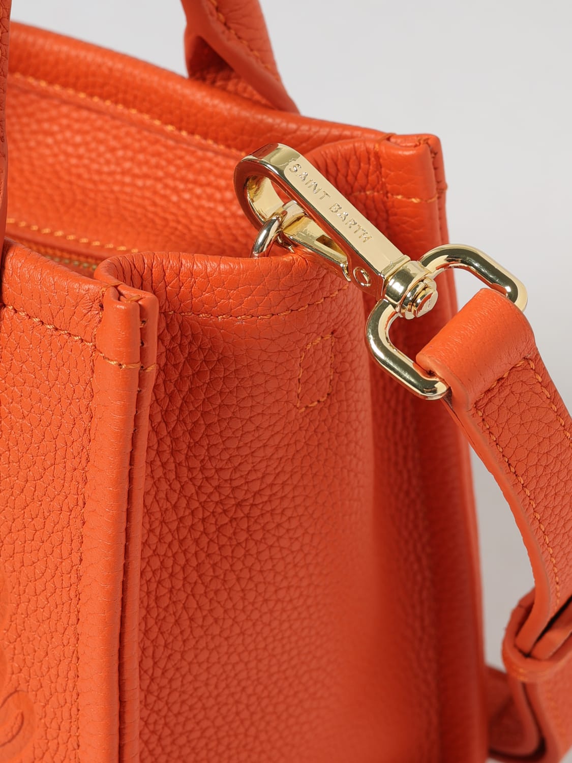 MC2 SAINT BARTH BORSA MINI: Borsa Vanity Mini Mc2 Saint Barth in pelle martellata, Fantasia - Img 3