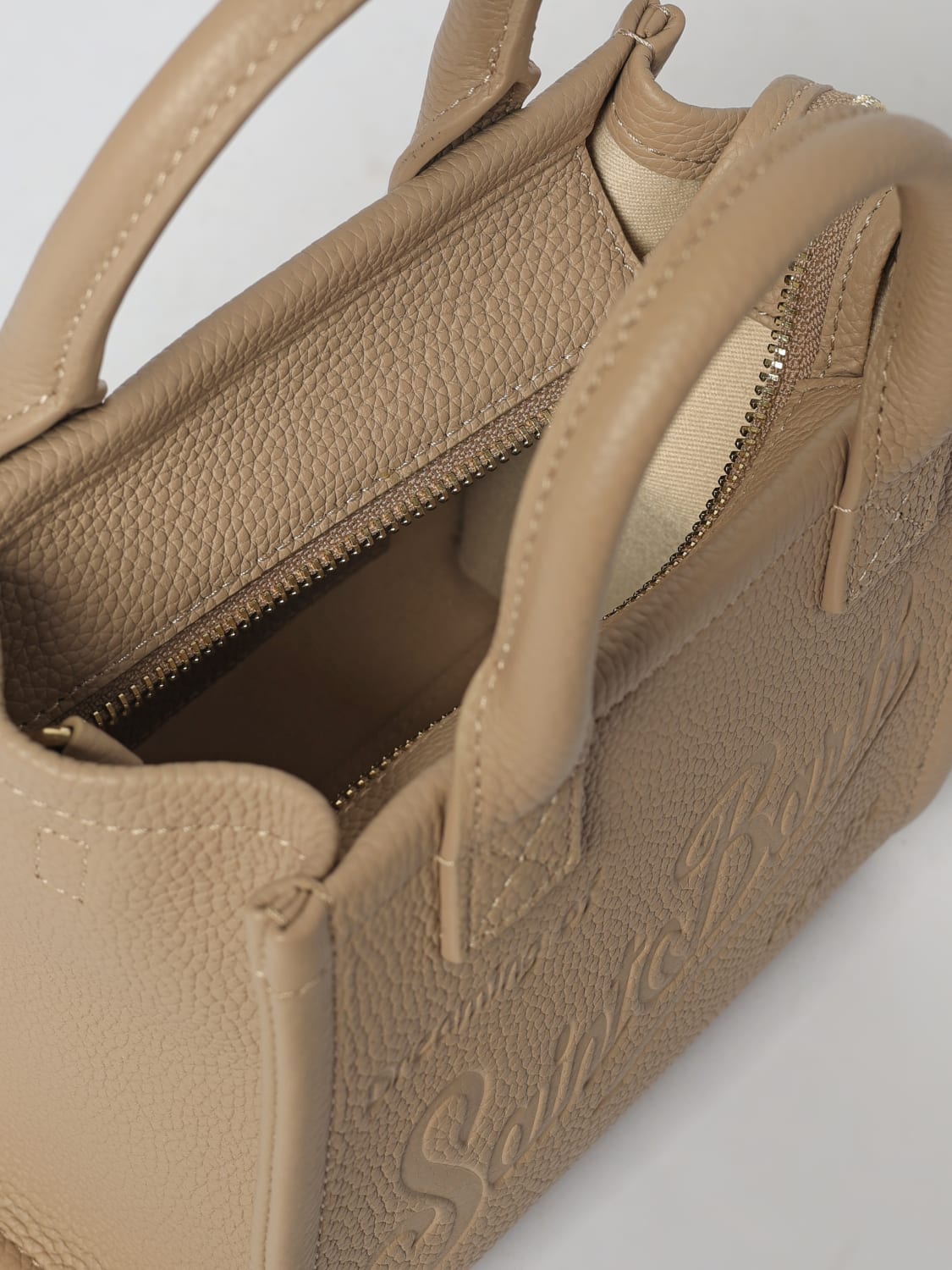 MC2 SAINT BARTH MINI BAG: Handbag woman Mc2 Saint Barth, Brown - Img 3