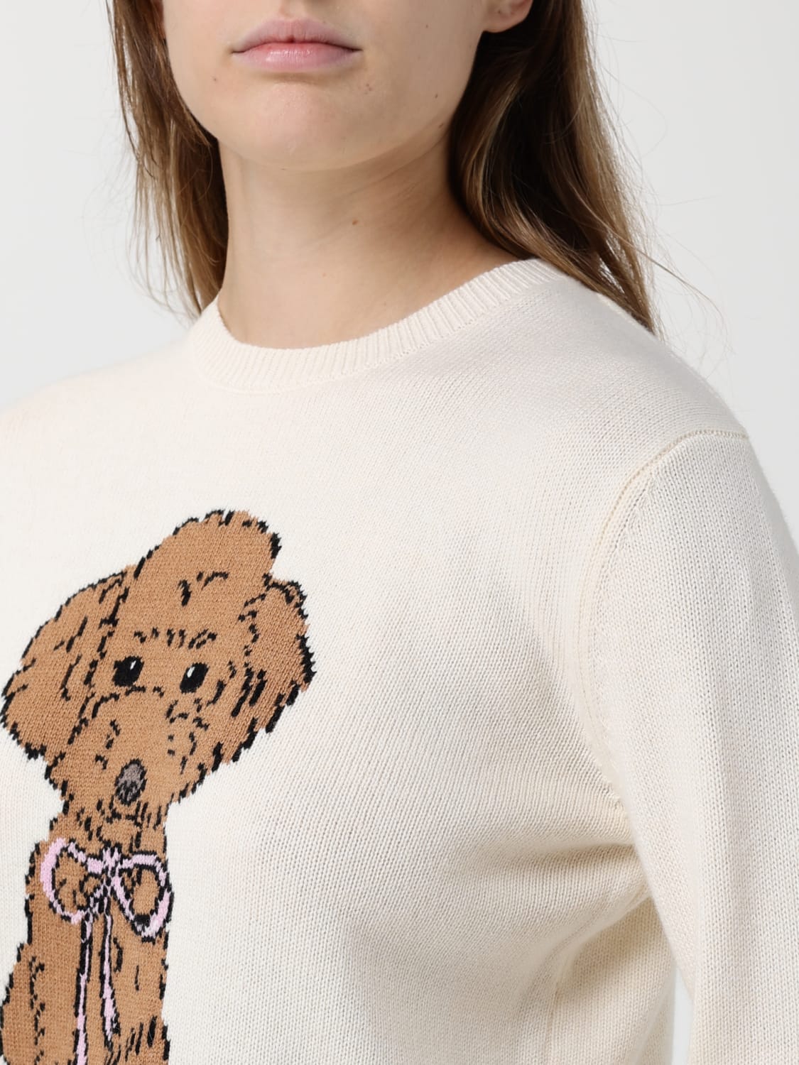 MC2 SAINT BARTH PULLOVER: Pullover damen Mc2 Saint Barth, Weiß - Img 3