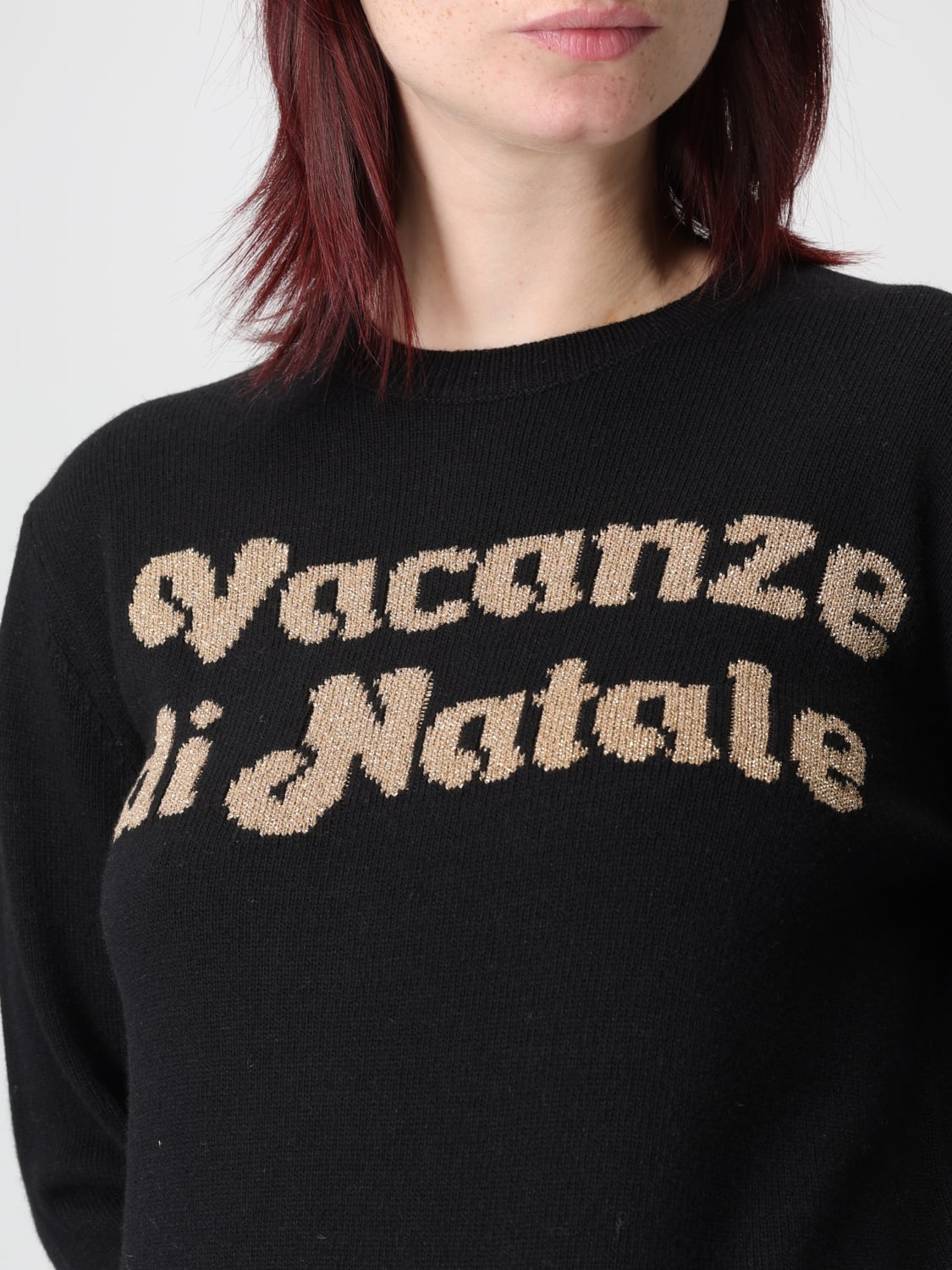 MC2 SAINT BARTH PULL: Pull femme Mc2 Saint Barth, Noir - Img 3