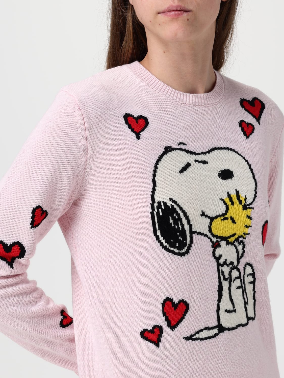 MC2 SAINT BARTH SWEATER: Sweater woman Mc2 Saint Barth, Pink - Img 3