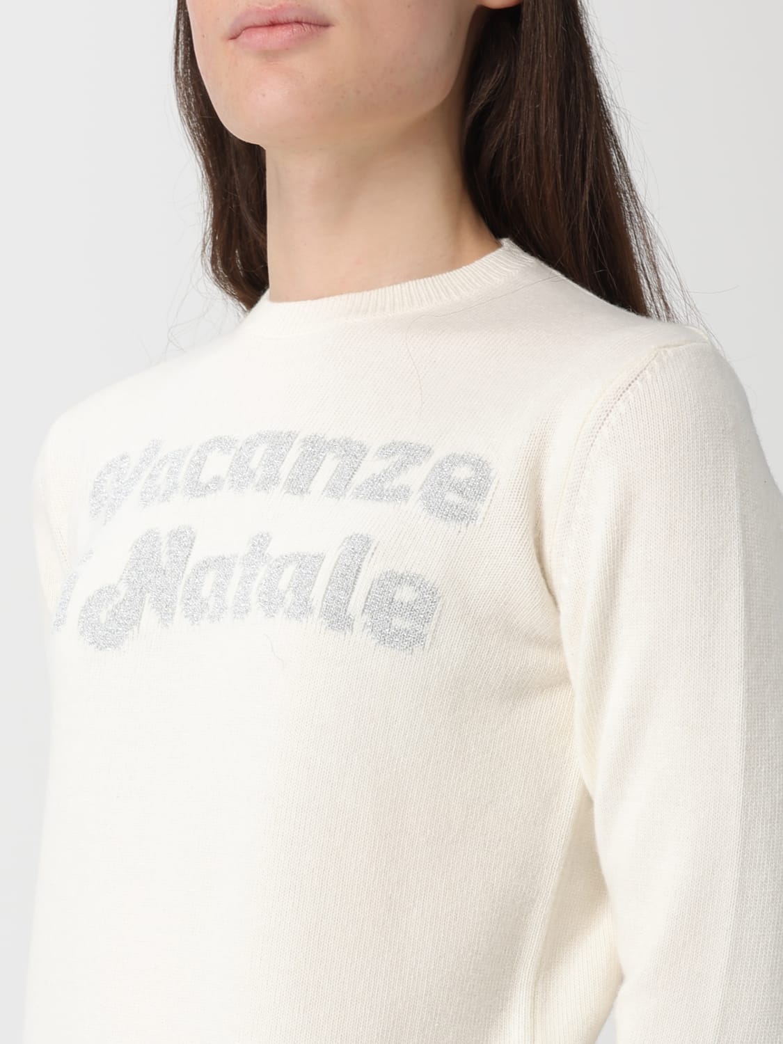 MC2 SAINT BARTH PULLOVER: Pullover damen Mc2 Saint Barth, Cream - Img 3