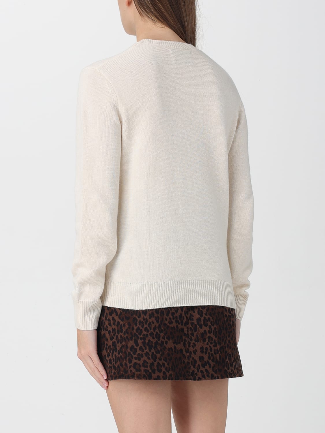 MC2 SAINT BARTH SWEATER: Sweater woman Mc2 Saint Barth, Milk - Img 2