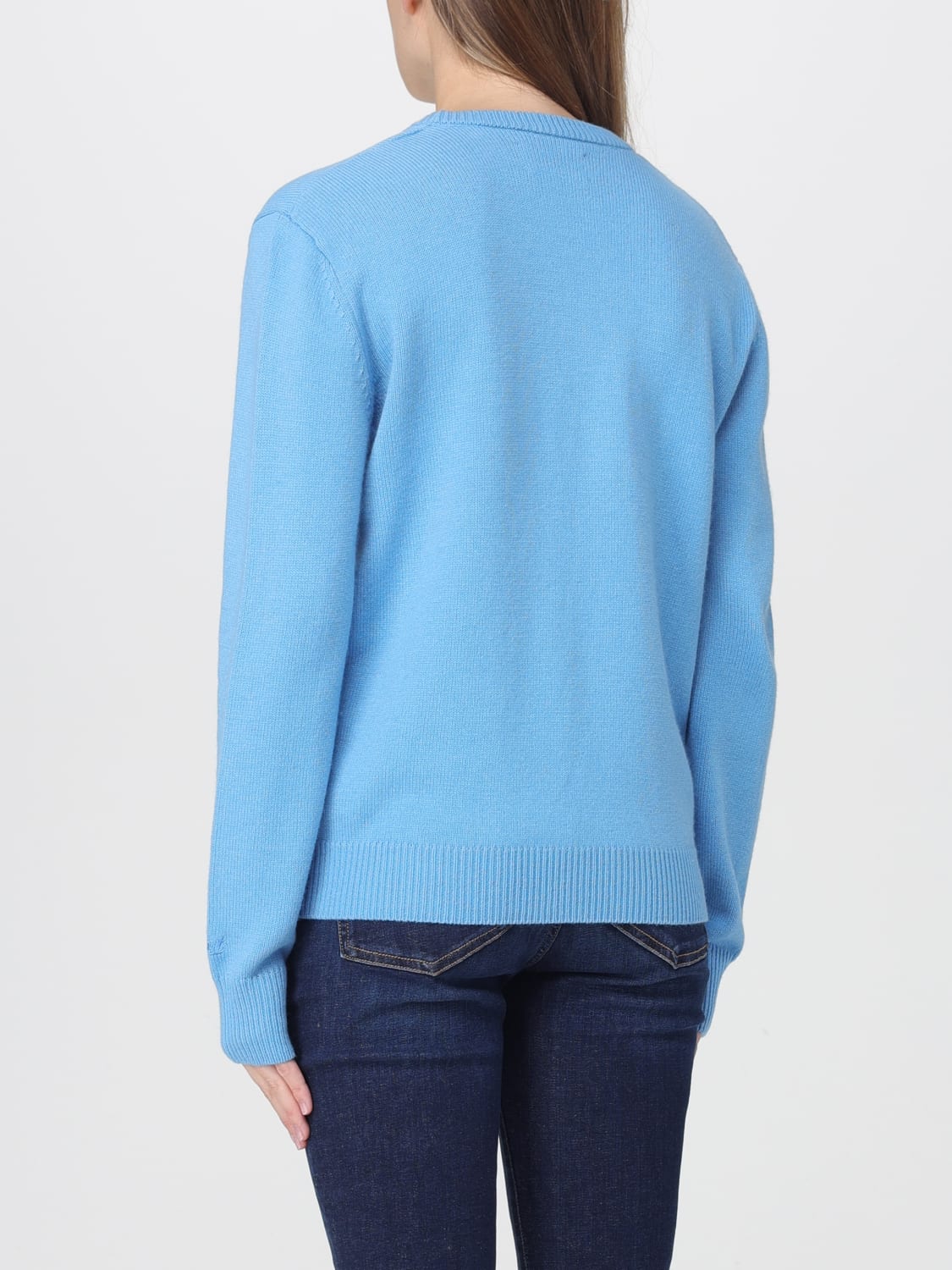 MC2 SAINT BARTH PULL: Pull femme Mc2 Saint Barth, Bleu Azur - Img 2