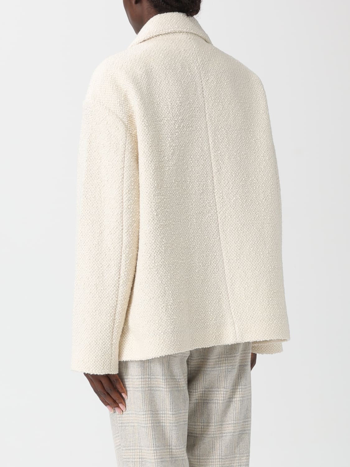 MASON'S CHAQUETA: Americana mujer Mason's, Blanco - Img 2