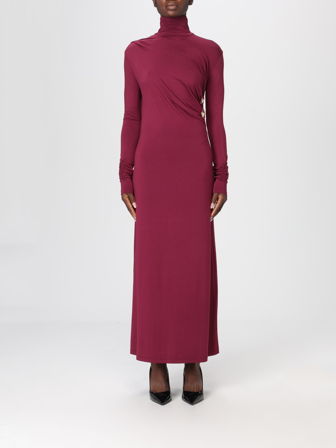 SIMONA CORSELLINI DRESS: Dress woman Simona Corsellini, Burgundy - Img 1