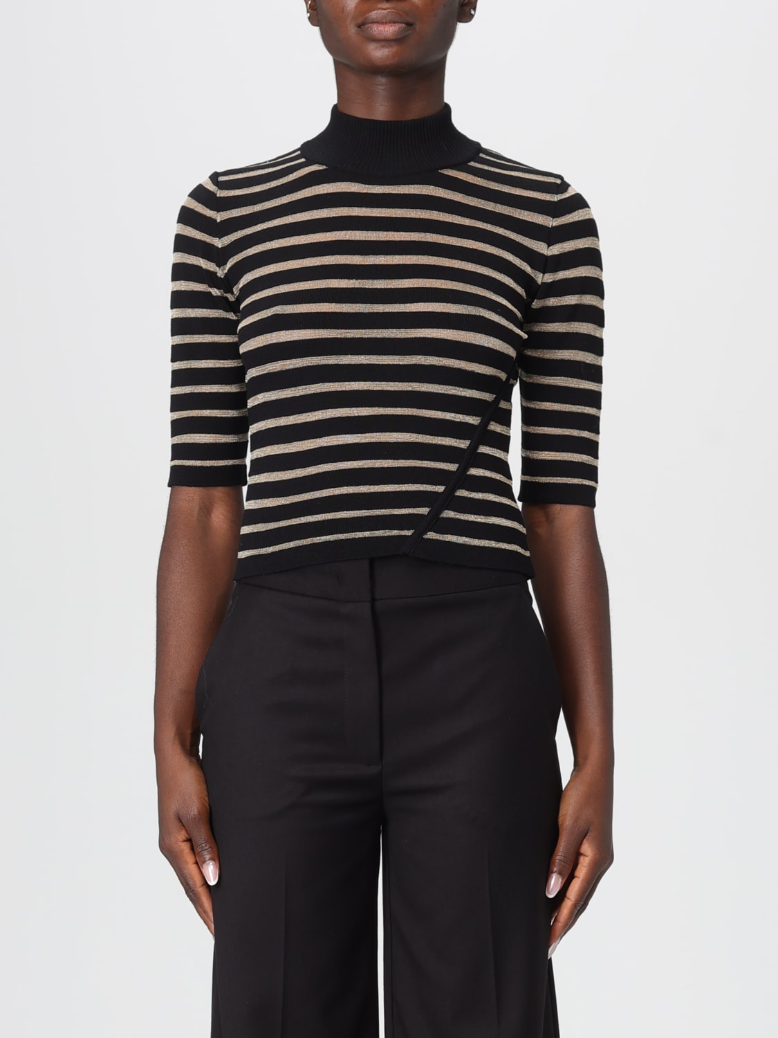 SIMONA CORSELLINI PULLOVER: Pullover damen Simona Corsellini, Schwarz - Img 1