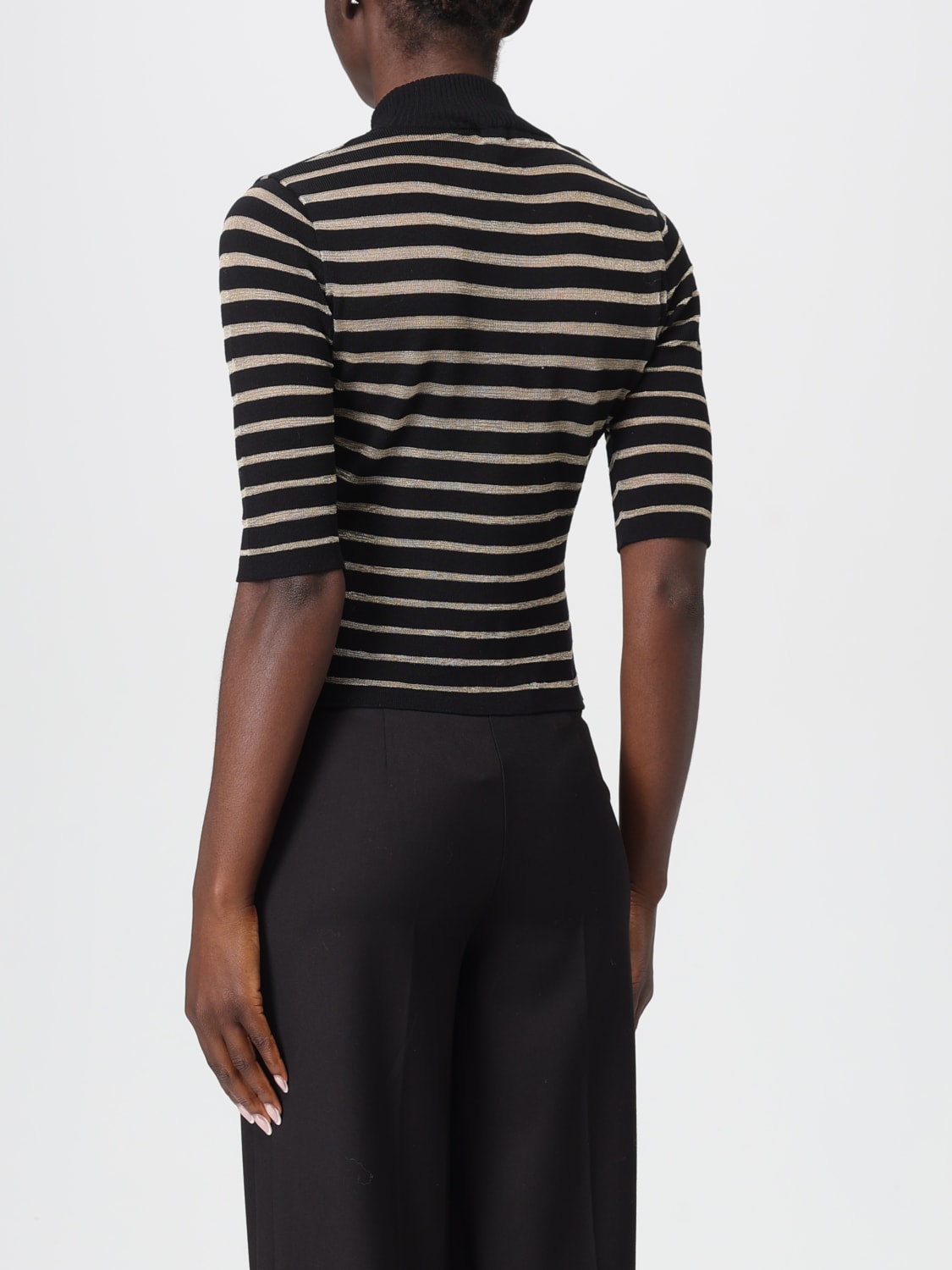 SIMONA CORSELLINI PULLOVER: Pullover damen Simona Corsellini, Schwarz - Img 2