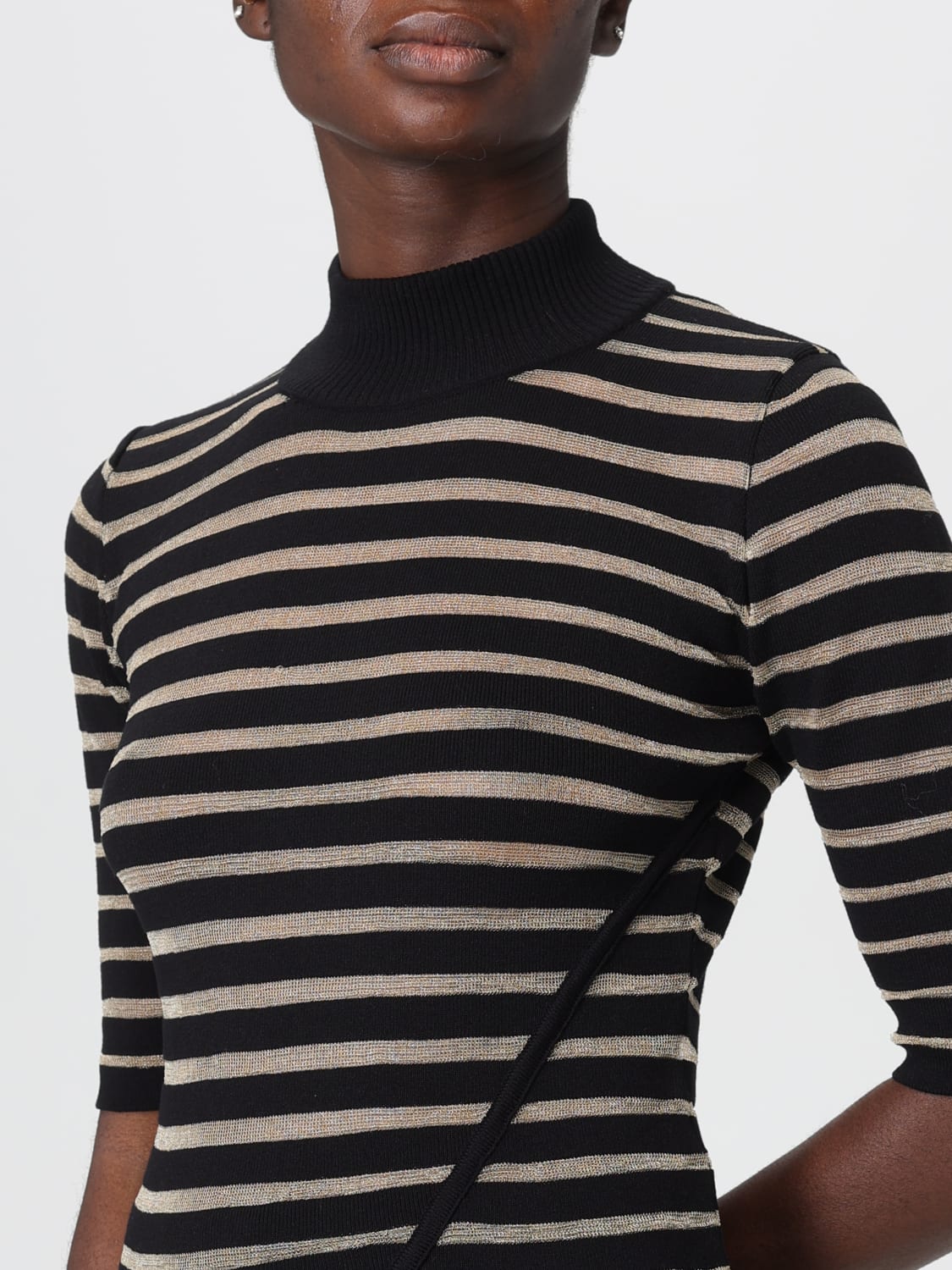 SIMONA CORSELLINI PULLOVER: Pullover damen Simona Corsellini, Schwarz - Img 3