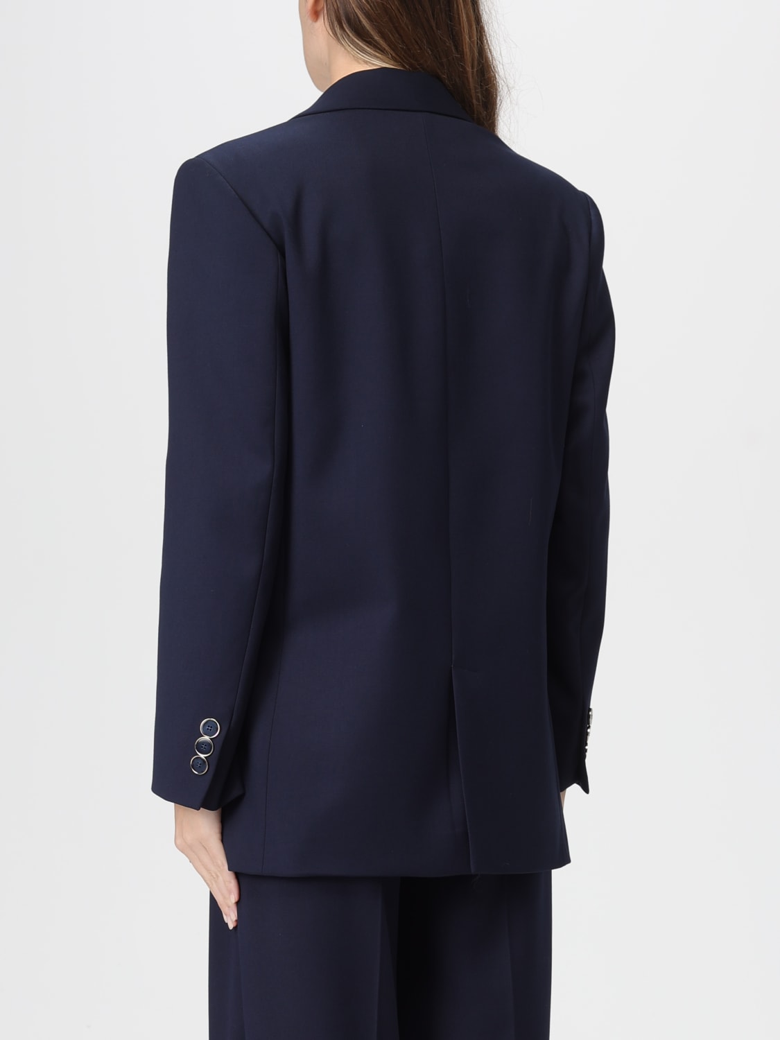 SIMONA CORSELLINI JACKET: Jacket woman Simona Corsellini, Blue - Img 3