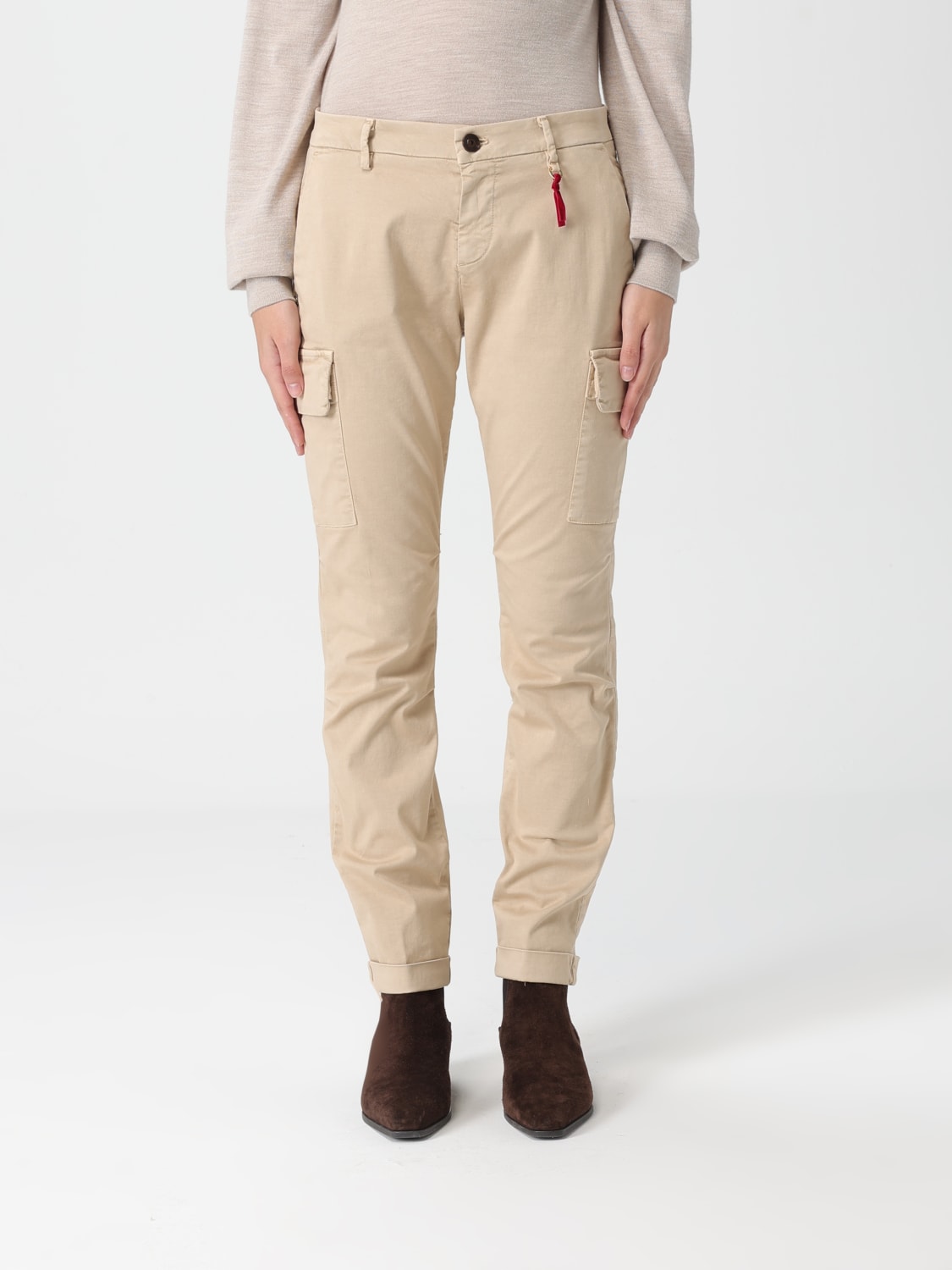 MASON'S PANTALON: Pantalon femme Mason's, Beige - Img 1