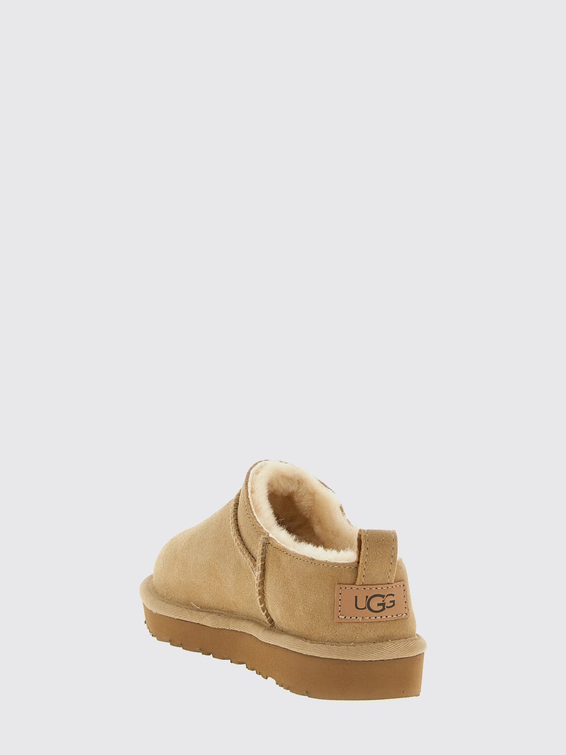 UGG SCHUHE: Flache stiefeletten damen UGG, Beige - Img 3