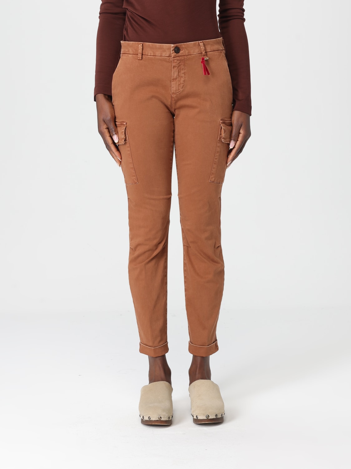 MASON'S PANTALON: Pantalon femme Mason's, Rouge Brique - Img 1