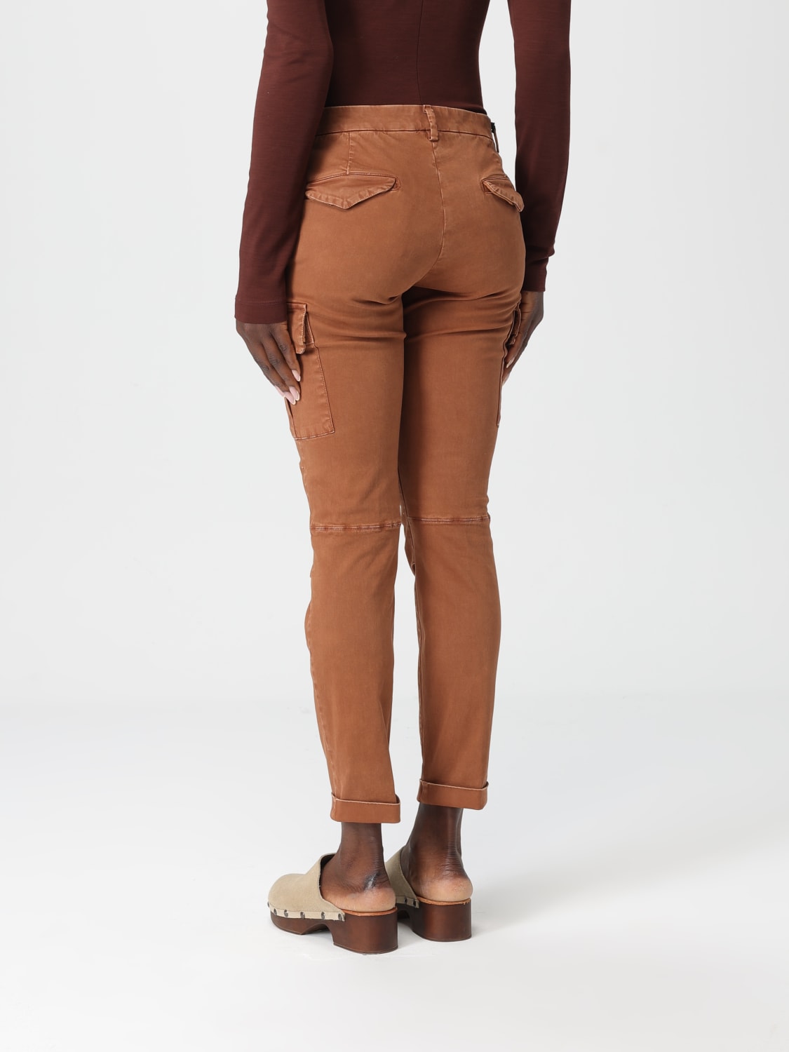 MASON'S PANTALON: Pantalon femme Mason's, Rouge Brique - Img 2