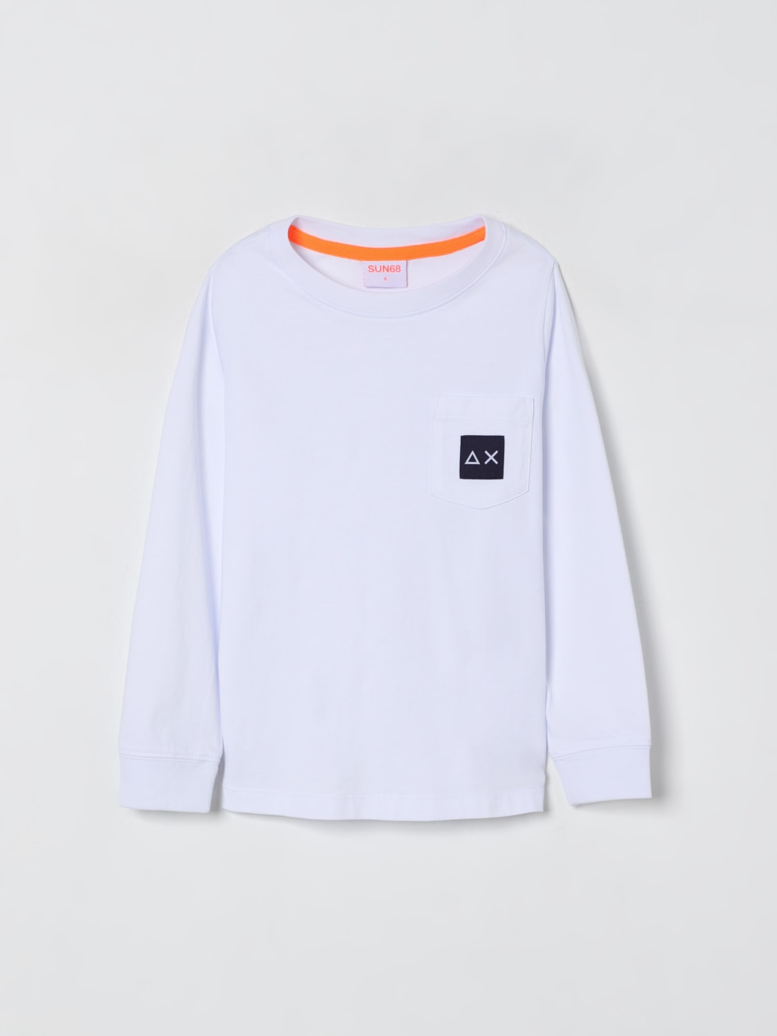 SUN68 T-SHIRT: T-shirt kids SUN68, White - Img 1