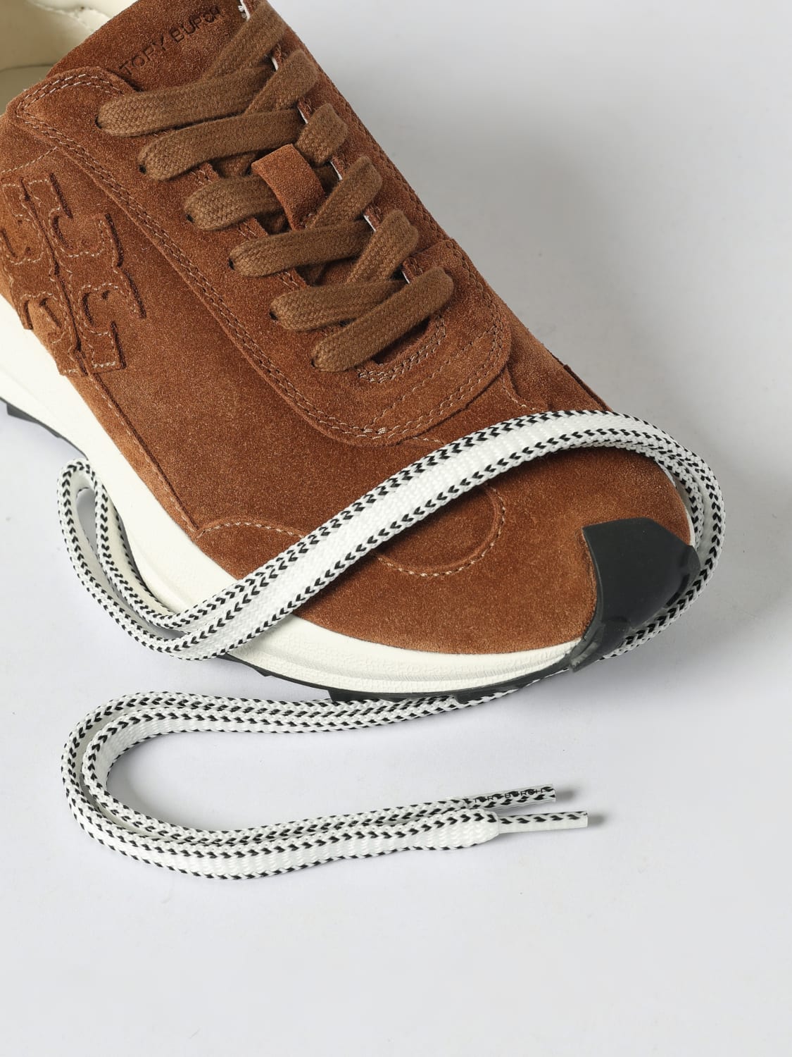 TORY BURCH BASKETS: Baskets femme Tory Burch, Marron - Img 4