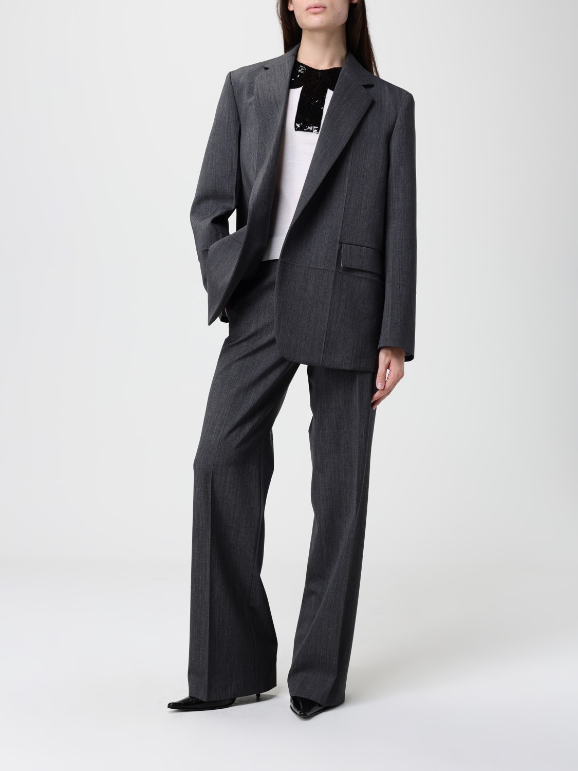 N° 21 VESTE: Blazer femme N° 21, Gris - Img 2