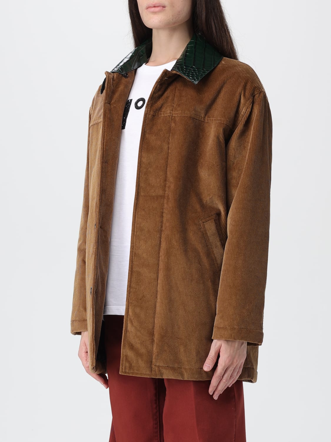 N° 21 CHAQUETA: Abrigo mujer N° 21, Marrón - Img 4