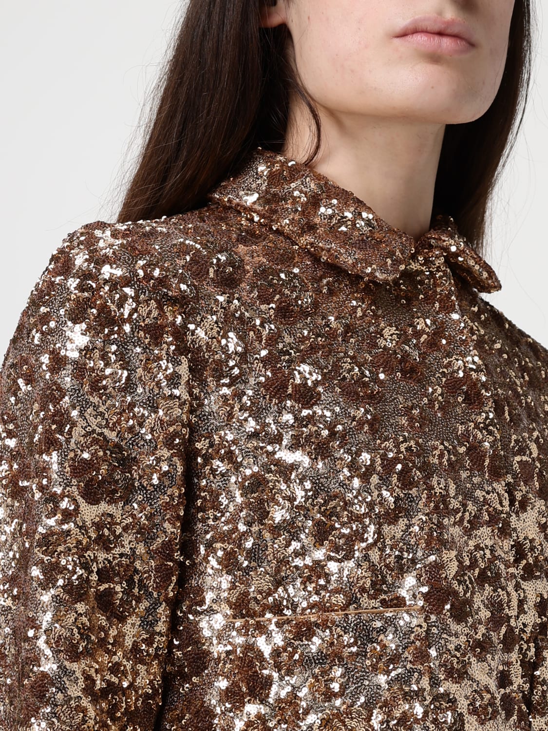 N° 21 外套: 西装外套 女士 N° 21, 金色 - Img 5