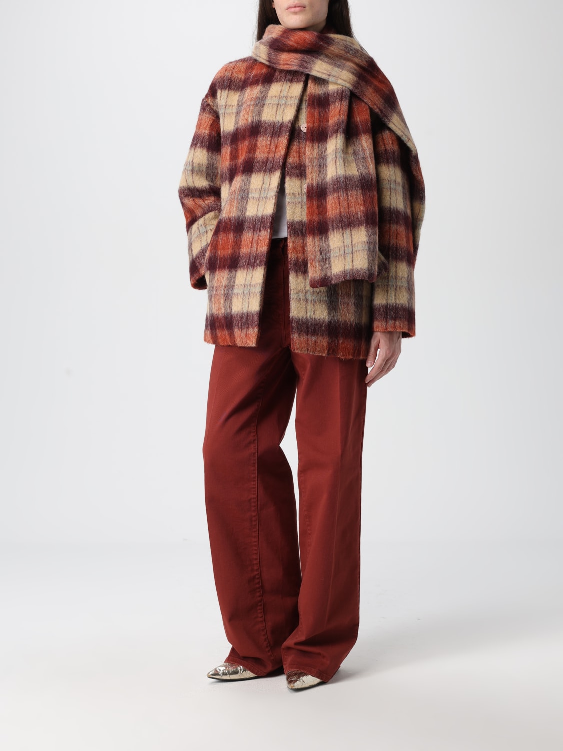 N° 21 COAT: Coat woman N° 21, Multicolor - Img 2