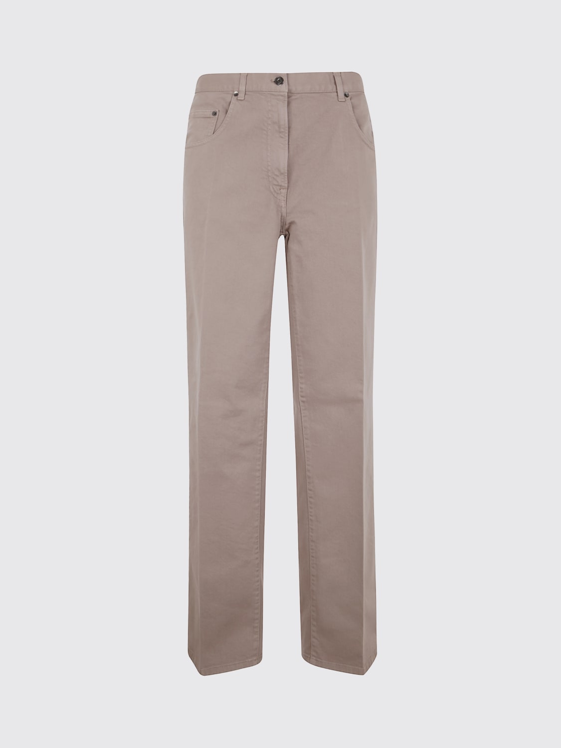N° 21 PANTALONES: Pantalones mujer N° 21, Beige - Img 1