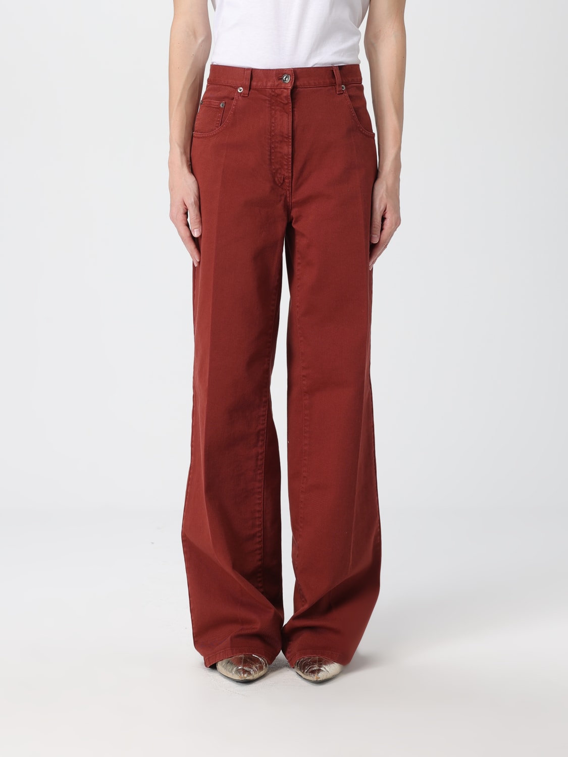 N° 21 PANTALON: Pantalon femme N° 21, Marron - Img 1