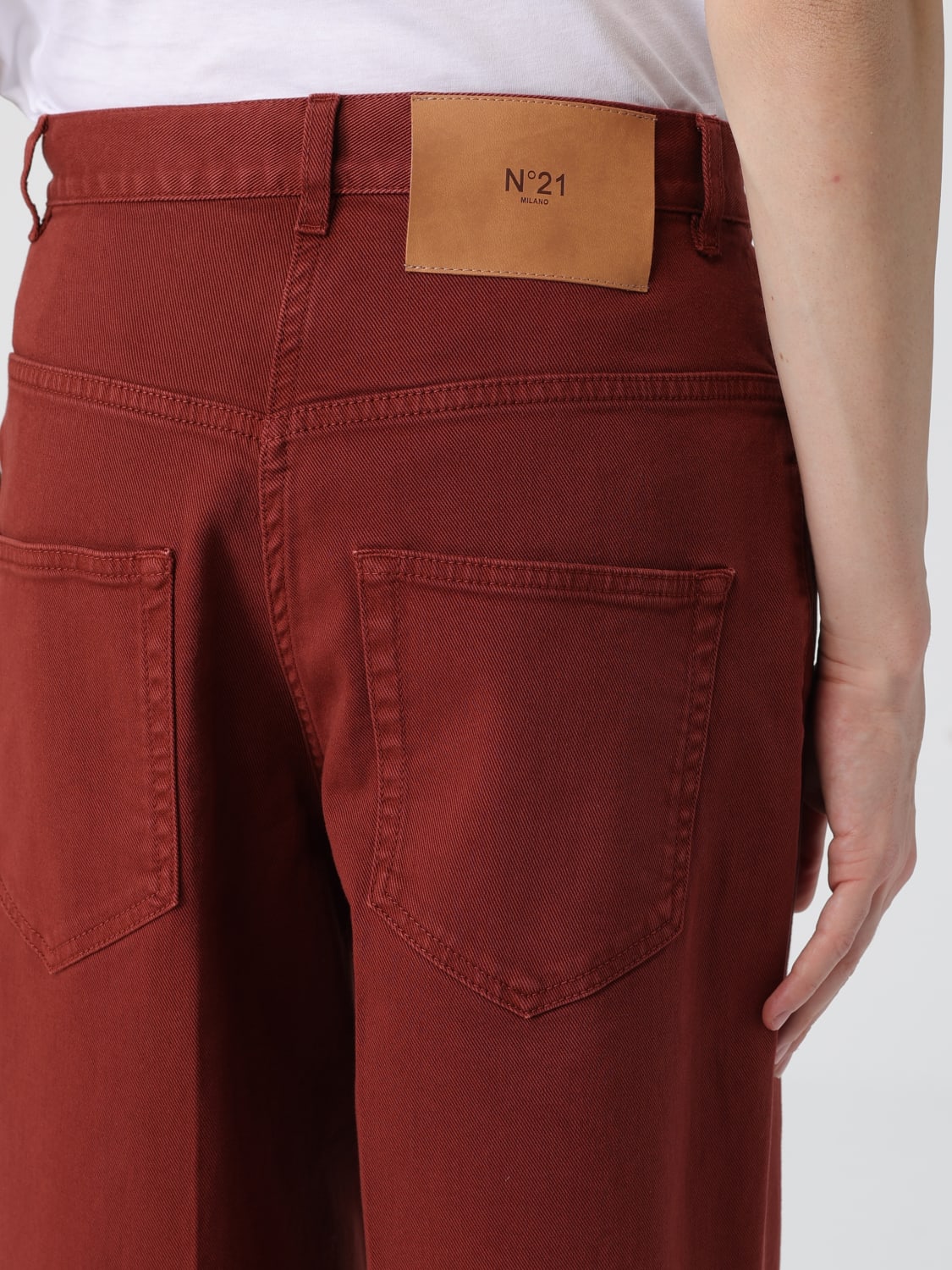 N° 21 PANTALON: Pantalon femme N° 21, Marron - Img 5