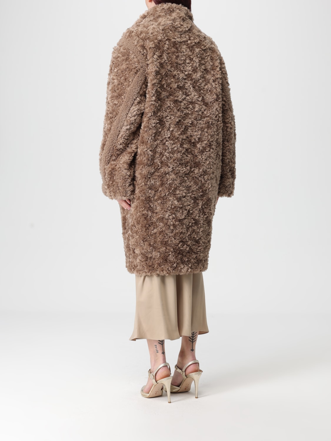 BOSS MANTEL: Mantel damen Boss, Braun - Img 3