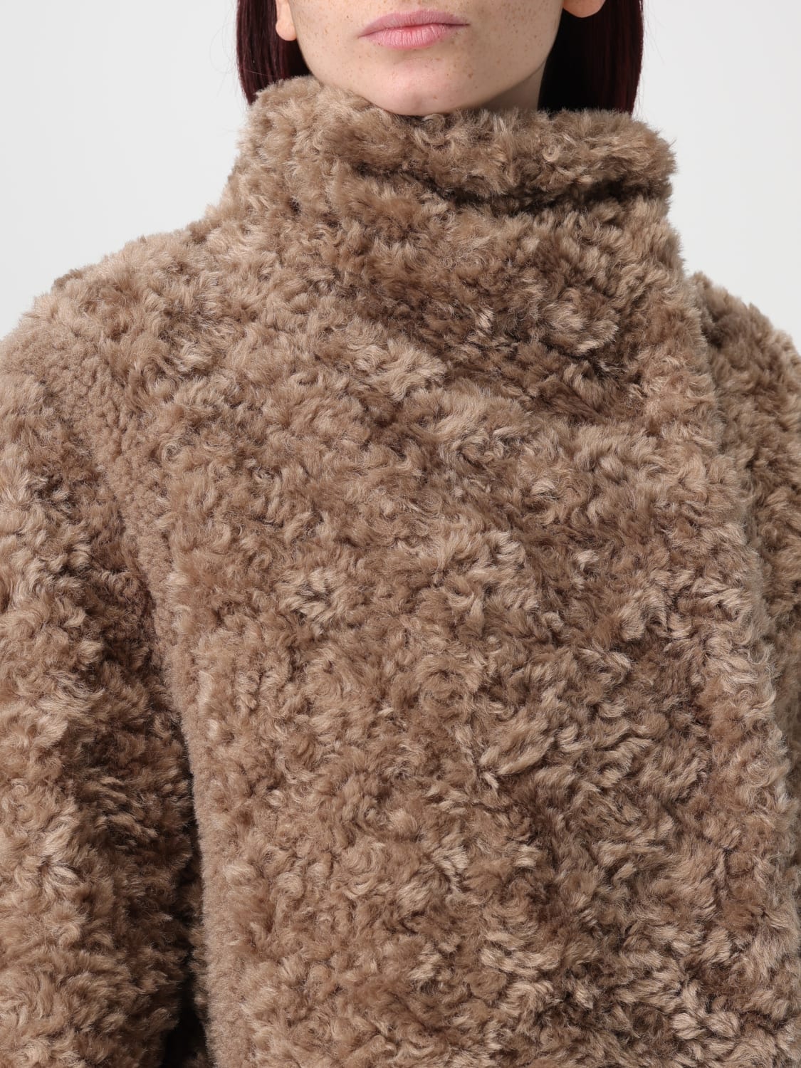 BOSS MANTEL: Mantel damen Boss, Braun - Img 4