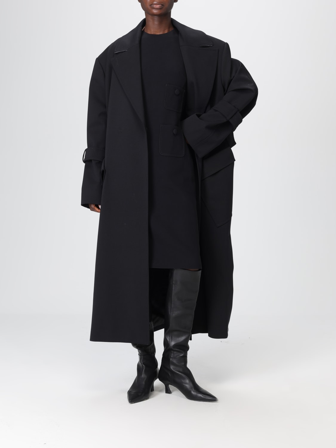 N° 21 MANTEAU: Manteau femme N° 21, Noir - Img 2