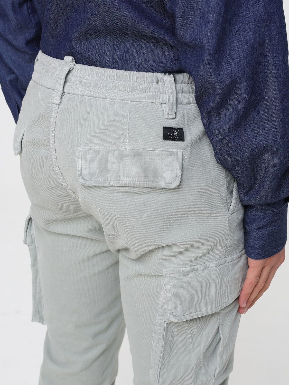 MASON'S PANTS: Pants men Mason's, Ice - Img 3