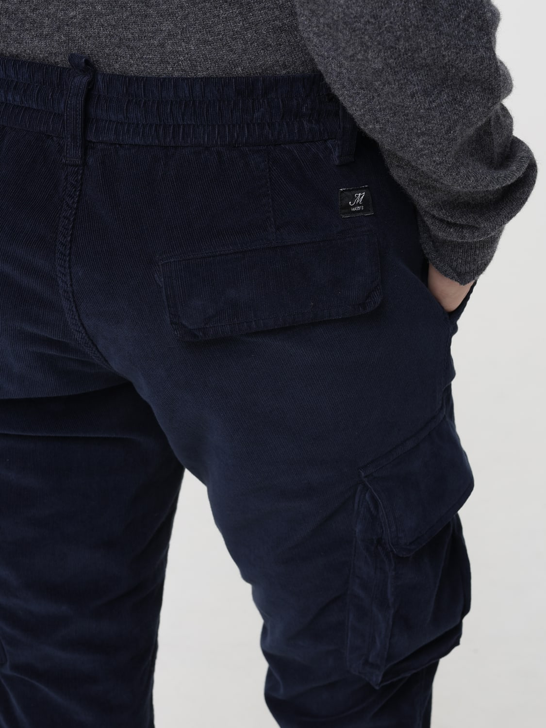 MASON'S PANTS: Pants men Mason's, Blue - Img 3