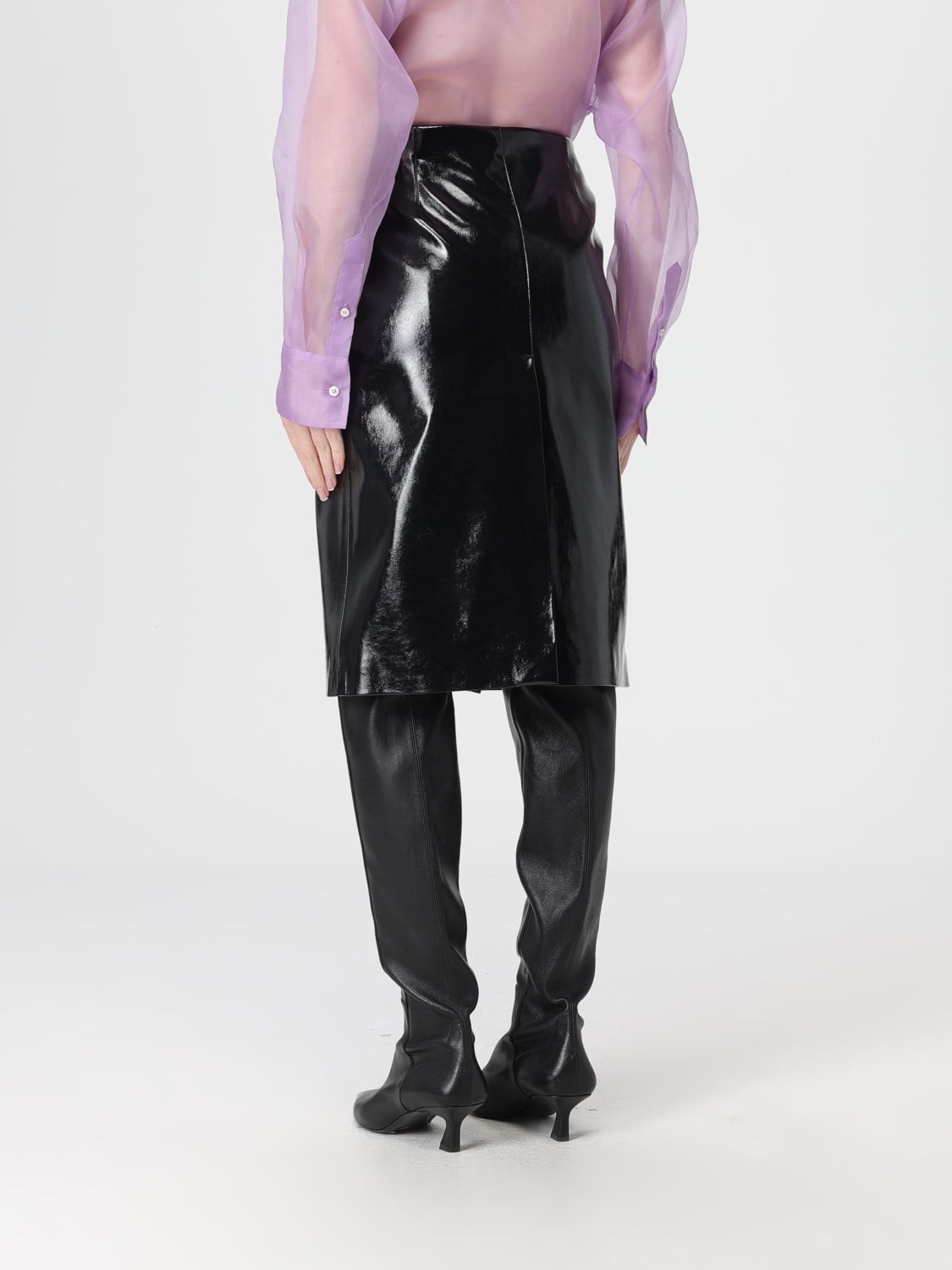 MSGM SKIRT: Skirt woman MSGM, Black - Img 2