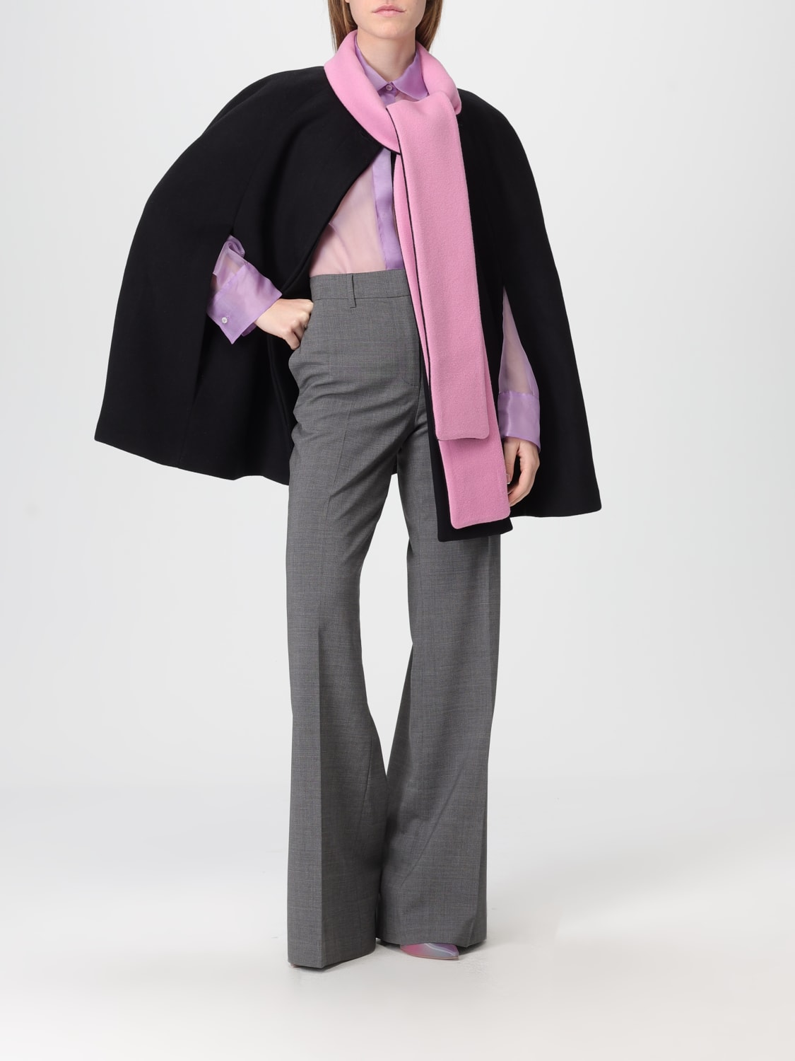 MSGM MANTEAU: Manteau femme MSGM, Noir - Img 2