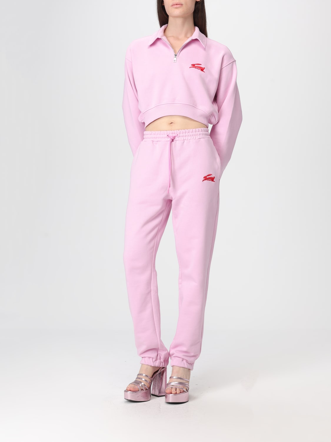 MSGM SUDADERA: Sudadera mujer MSGM, Rosa - Img 2